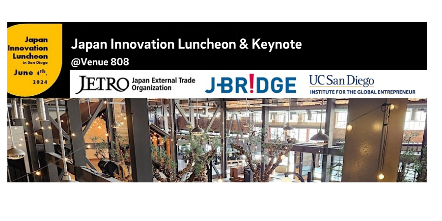 Luncheon banner that highlights the date and location of event
