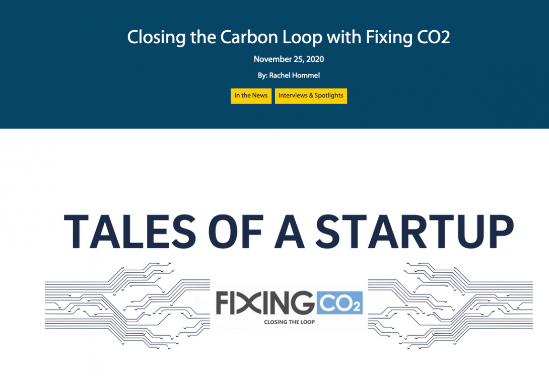 Closing the Carbon Loop with Fixing CO2